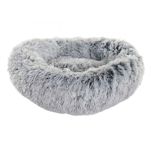Dog Bed DKD Home Decor Grey Polyester (50 x 50 x 18 cm)